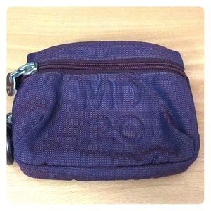 Preowned mandarina duck belt fanny wallet pouch